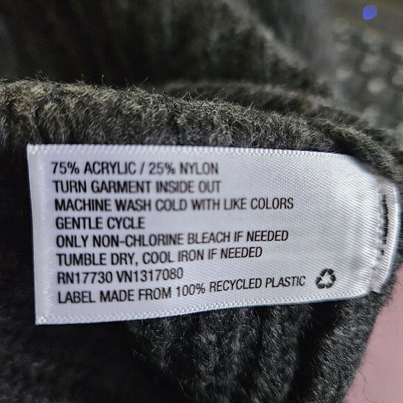 Universal Thread Womens Med Charcoal Gray V-Neck Knit Sweater Soft Cozy Warm - Picture 8 of 8